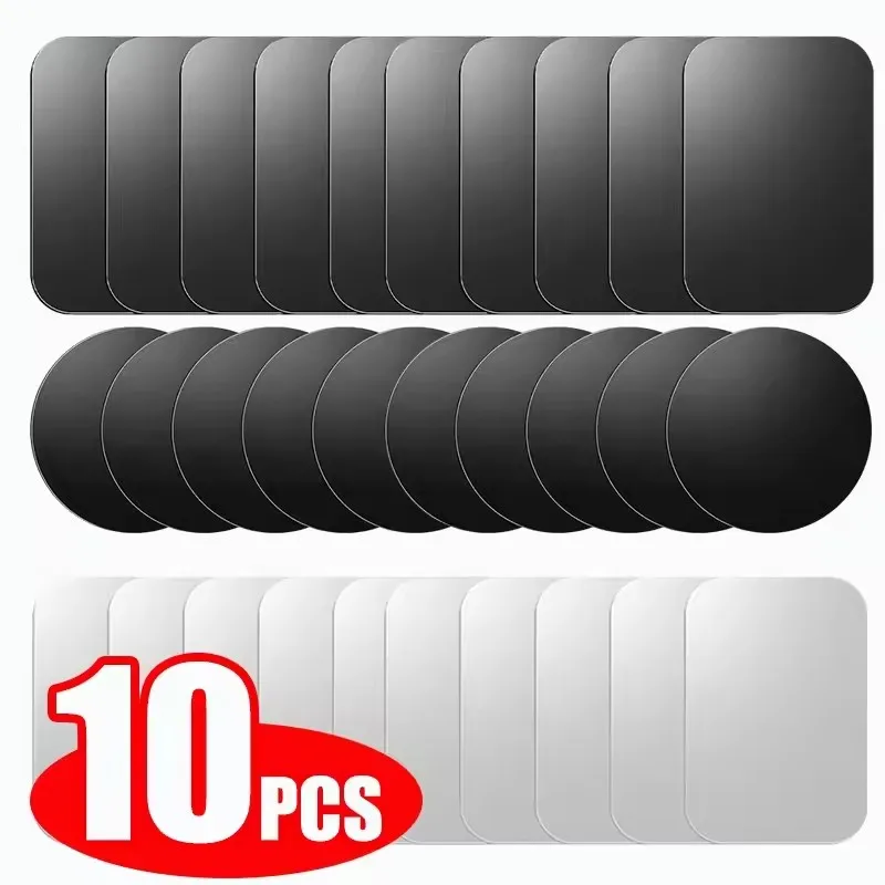 Tablet Holder Accessories - 5/10 pièces Plaques Métalliques Magnétiques Autocollantes