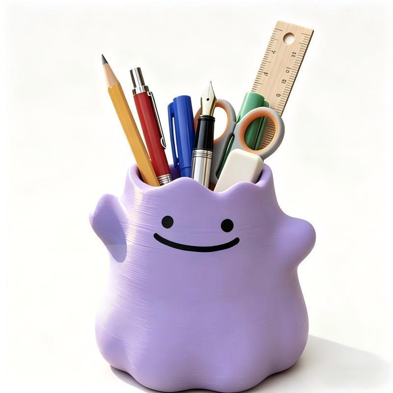 Case With Pencil Holder - Porte-stylo Pokémon Ditto, boîte de rangement