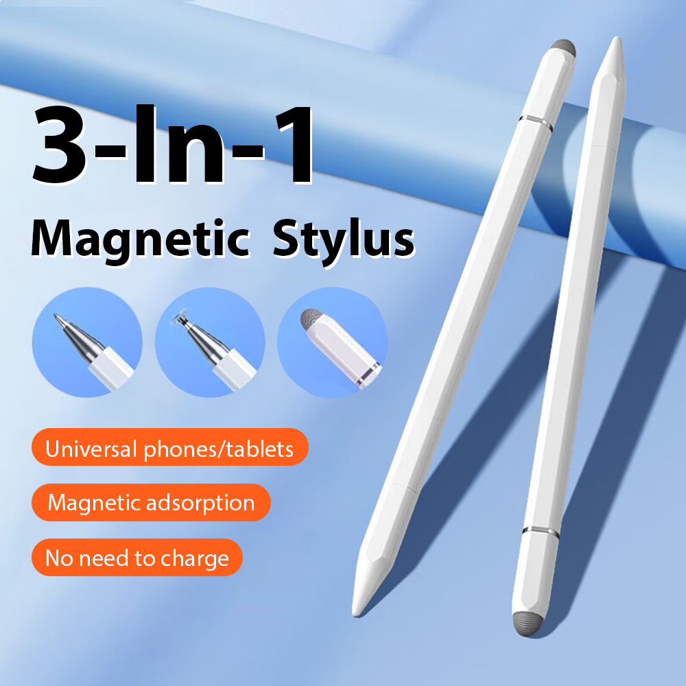 Cheap Tablet Accessories - Stylet universel magnétique 3 en 1,