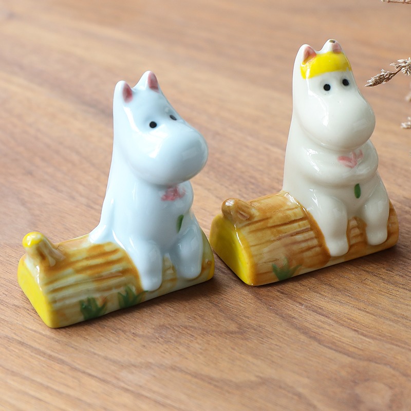 Case With Pencil Holder - Figurines décoratives en céramique Moomin, super