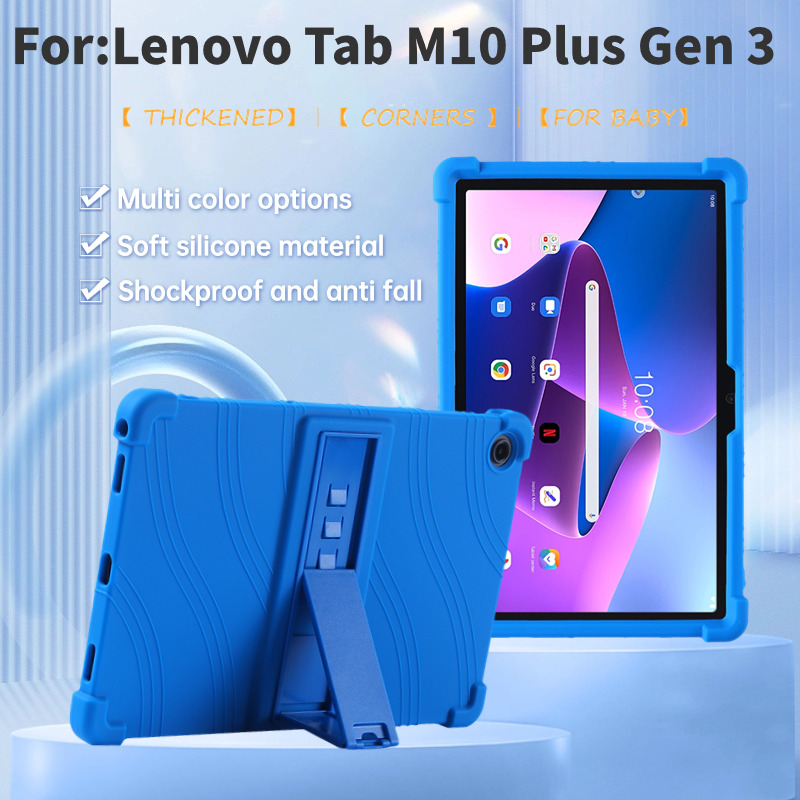 Lenovo Tablet Plus Accessories - Étui avec support en Silicone pour