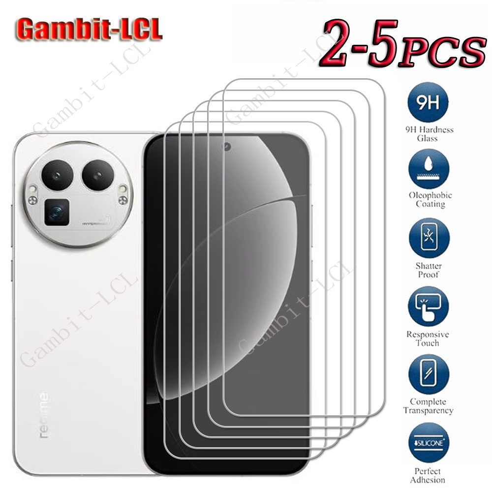 Realme Gt 6 - 2-5 pièces 9H HD verre trempé