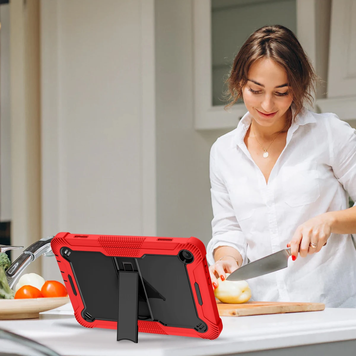 Étui avec support blindé pour  - Lenovo Tablet Plus Accessories avis et prix