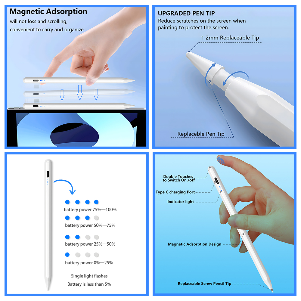 Stylet Premium 2026 avec rejet - Tablet Accessories Kids avis et prix